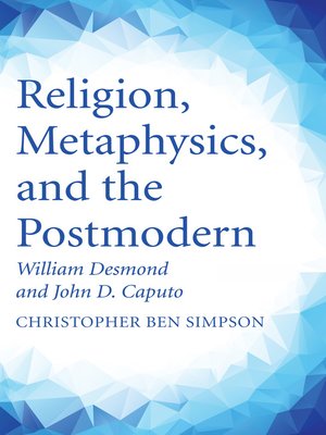 cover image of Religion, Metaphysics, and the Postmodern